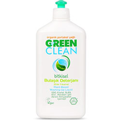 U Green Clean Organik Elde Bulaşık Yıkama Deterjanı  Portakal Yağlı  500ml