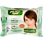 Green Ladies Organic Make-Up Remover Wipes 25 pcs