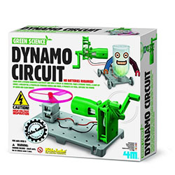 4M Green Science Dinamo Devre Panosu  Dynamo Circuit Board 