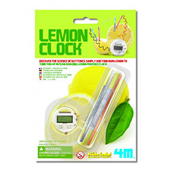 4M Green Science Limon Saati  Lemon Clock 