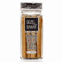 GÜZEL GIDA Organic Ceylon Cinnamon Bark 16g