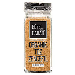 GÜZEL GIDA Organik Toz Zencefil 40g