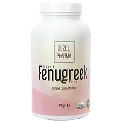 GÜZEL GIDA Organik Fenugreek Çemen Otu Tozu 250g