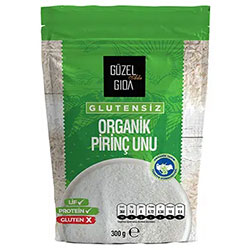 Güzel Gıda Organik Glutensiz Pirinç Unu 300g