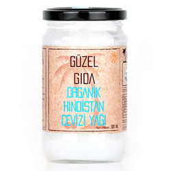 GÜZEL GIDA Organik Hindistan Cevizi Yağı 300ml