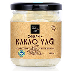 GÜZEL GIDA Organik Kakao Yağı 150g