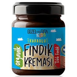 Güzel Gıda Organic Hazelnut Spread with Cocoa (Dairy Free) 200g