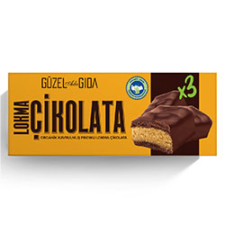 Güzel Gıda Organic Organic Chocolate Bar with Hazelnut 35g