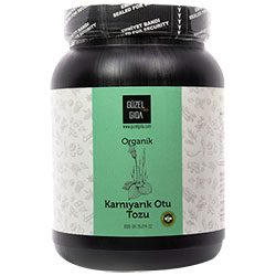 GÜZEL GIDA Organik Psyllium Karnıyarık Otu Tozu 1 Kg