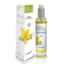 Happy Moments Organic St  John's Wort Vegetable Oil 50ml