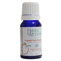 Happy Moments Organic Orange Oil 10ml