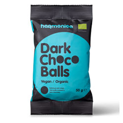 Harmonica Organic Dark Choco Balls 50g