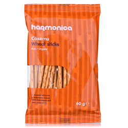 Harmonica Organic Wheat Sticks 60g