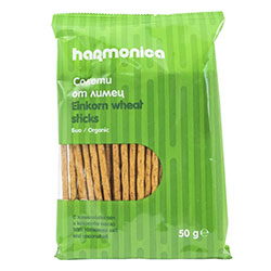 Harmonica Organic Einkorn Sticks 50g
