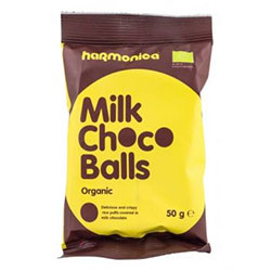 Harmonica Organic Milk Choco Balls 50g