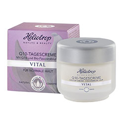 Heliotrop Organic 50ml Cream - Vital Day Q10 Ekoorganik