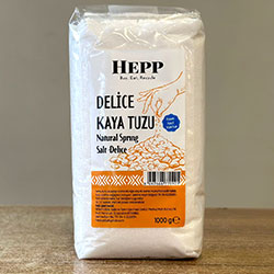 HEPP Delice Natural Spring Salt (Ground) 1Kg