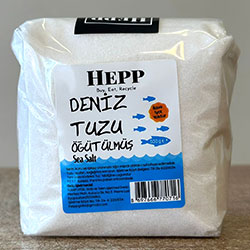 Hepp Sea Salt  Ground  500g