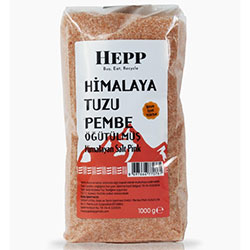 HEPP Pembe Himalaya Tuzu  Öğütülmüş  1Kg