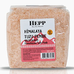 HEPP Pembe Himalaya Tuzu  Öğütülmüş  500g
