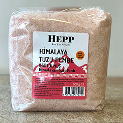 HEPP Pembe Himalaya Tuzu  Öğütülmüş  500g