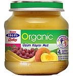 Ülker Hero Baby Organic Grape & Apricot & Banana 125g