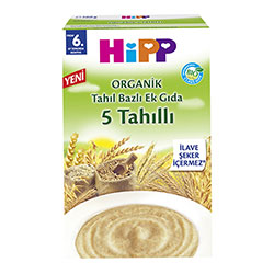 Hipp Organic 5-Grain Baby Cereal 200g