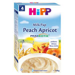 HiPP Organic Baby Cereal (Milk, Apricot, Peach) 250g