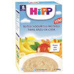 HiPP Organik Sütlü Yoğurtlu Meyveli Tahıl Bazlı Ek Gıda 250gr