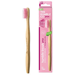 Humble Brush Pro Bamboo Toothbrush (0.01mm, Purple)