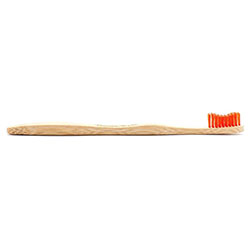 Humble Brush Bamboo Toothbrush (Adult, Medium, Red)