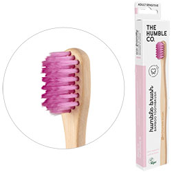 Humble Brush Sensitive Bamboo Toothbrush  Sensitive  Purple 