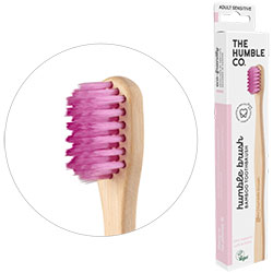 Humble Brush Sensitive Bamboo Toothbrush (Sensitive, Purple)