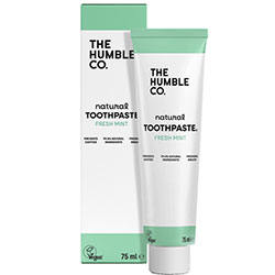 The Humble Natural Toothpaste  Mint  Contians Fluoride  75ml