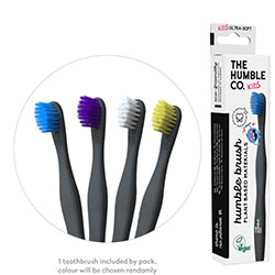 Humble Brush Plant Based Toothbrush (Kids, Sensitive, Color Surprise)