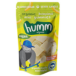 Humm Organic Banana Mini Gummies 30g