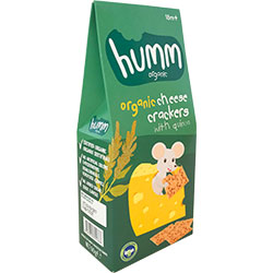 Humm Organic Cheese Crackers With Quinoa 60g