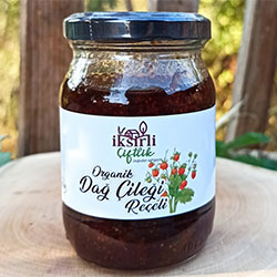 Iksirli Ciftlik Organic Mountain Strawberry Jam 190g