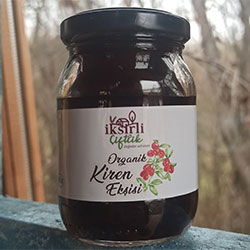 Iksirli Ciftlik Organic Cranberry Sour  with Apple Juice Concentrate 190g