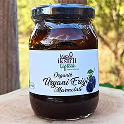 Iksirli Ciftlik Organic Uryani Plum Marmalade 190g