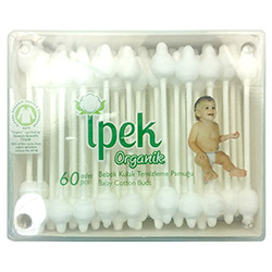 İpek Organic Cotton Buds For Baby 60Pcs