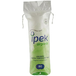 İpek Organik Makyaj Temizleme Pedi 80 adet