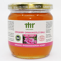 ITIR Organic Rhododendron Flower Honey  Rize Hemşin  500g