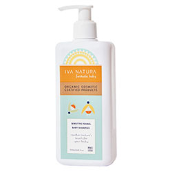 IVA NATURA Organic Sensitive Baby Shampoo (Aloe Vera & Fennel) 350 ml