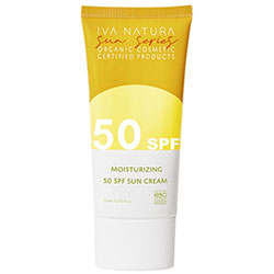 IVA NATURA Organic Moisturizing & Protecting 50 SPF Sun Cream 75ml