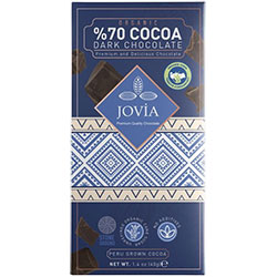 Jovia Organik %70 Bitter Çikolata 40g