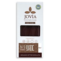 Jovia Organik %70 Bitter Çikolata 85g