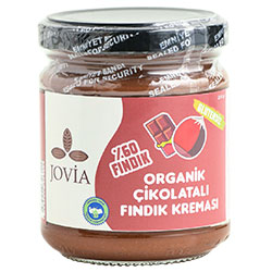 Jovia Organic Hazelnut Spread with Chocolate  Coconut Sugar  Vegan  200g