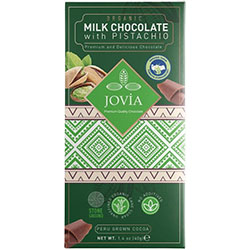 Jovia Organik Sütlü Çikolata  Antepfıstıklı  40g