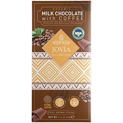 Jovia Organik Sütlü Çikolata  Kahveli  40g